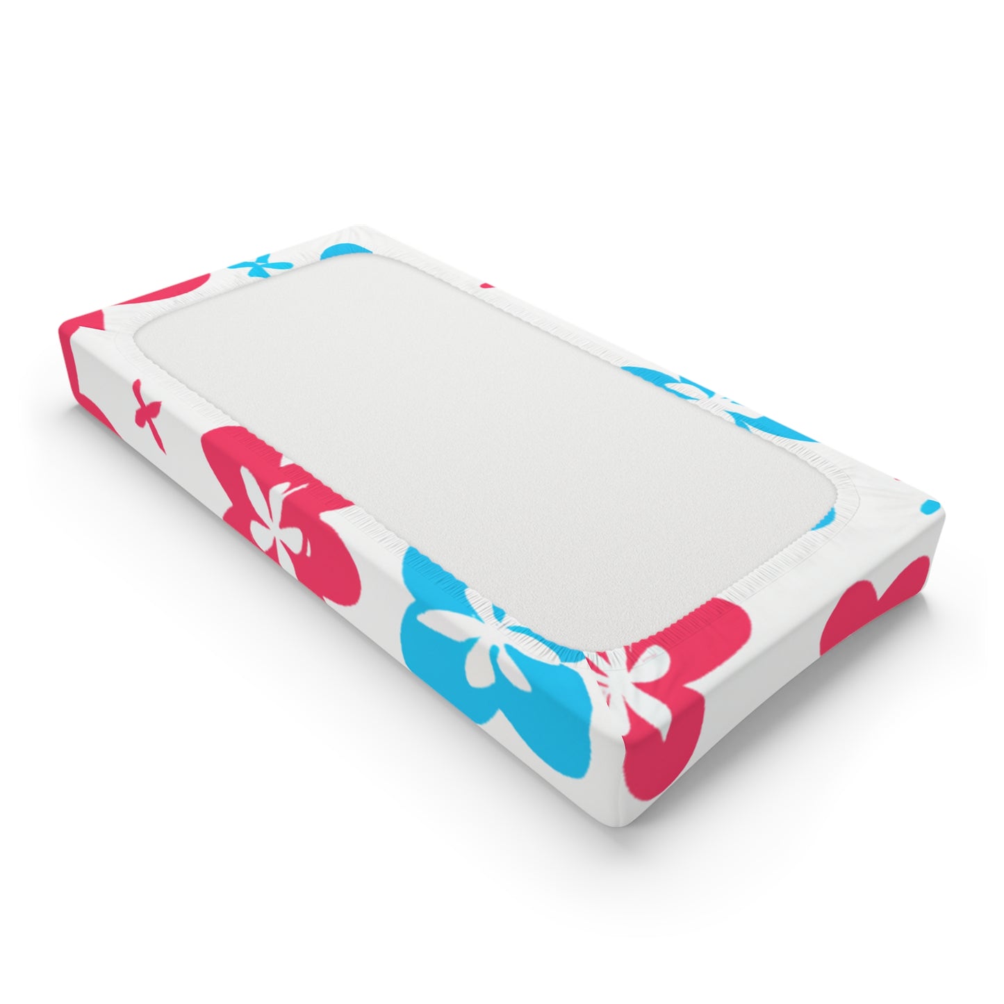 Kapa'a Custom Hawaiian Keiki Print Baby Changing Pad Cover, Hawaiian Nursery, Baby Room Decor, Toddler Room Decor