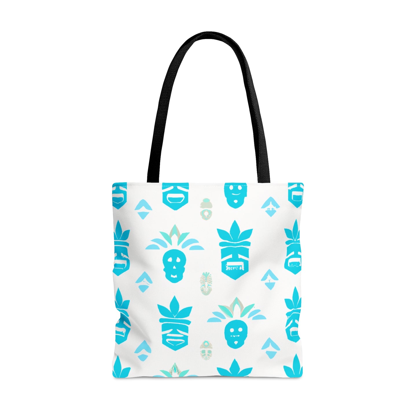 Blue Tiki Custom Design Tote Bag,  Bags for All Occasions, Beach Bag, Beach Tote