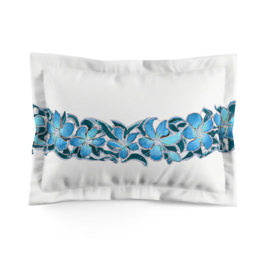 Blue Hawaii Custom Hawaiian Keiki Print Microfiber Pillow Sham, Accent Pillow, Decorative Pillow, Room Decor, Nursery Decor