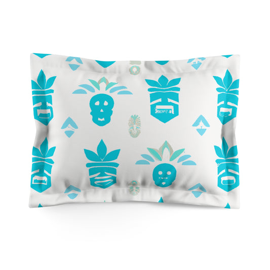 Blue Tiki Custom Hawaiian Keiki Print Microfiber Pillow Sham, Accent Pillow, Decorative Pillow, Room Decor, Nursery Decor