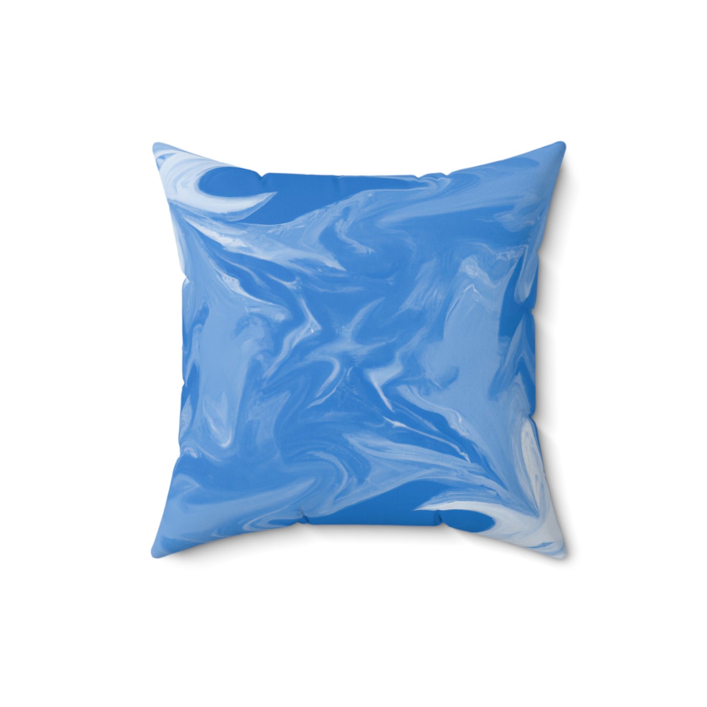 Ocean Current Custom Hawaiian Keiki Print Faux Suede Square Pillow, Decorative Square Throw Pillow,