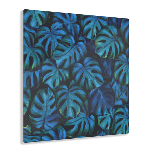 Po Monstera Custom Hawaiian Print Canvas Gallery Wraps, Canvas, Hawaiian Canvas, Hawaiian Decor