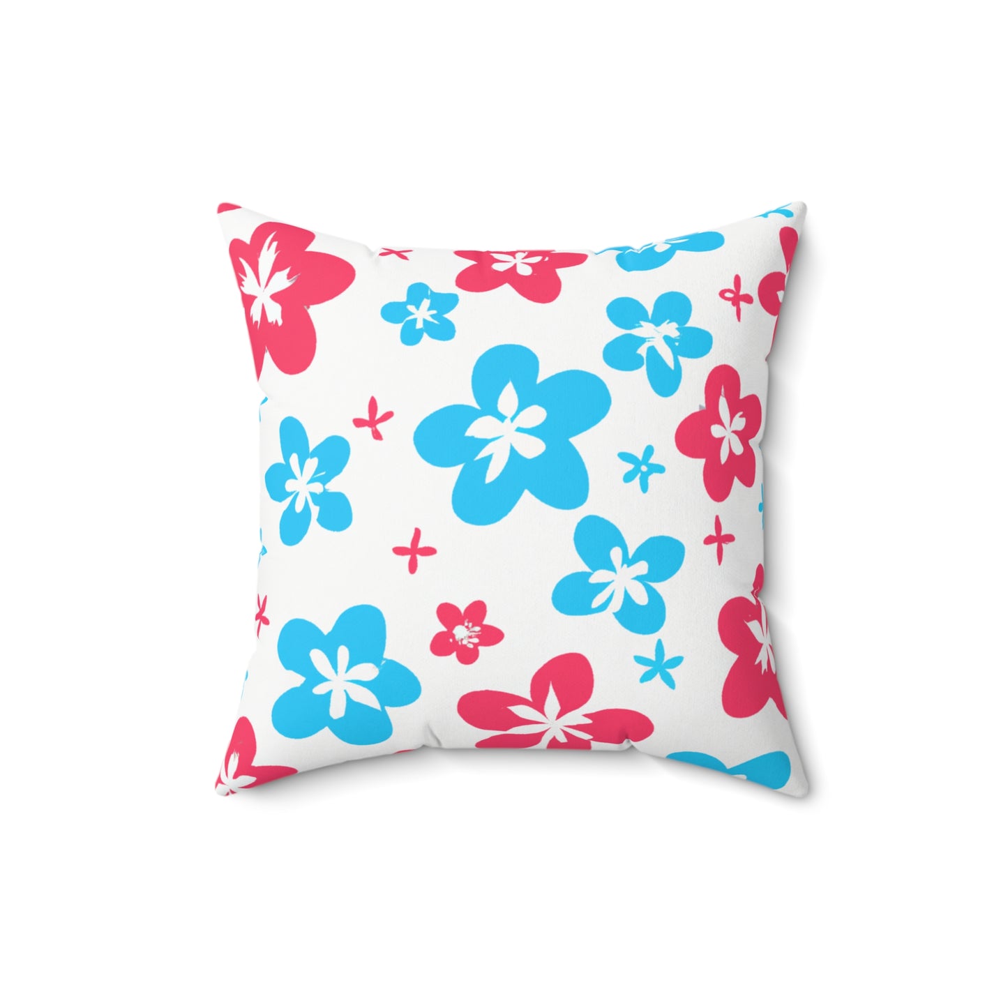 Kapa'a Custom Hawaiian Keiki Print Faux Suede Square Pillow, Decorative Square Throw Pillow,