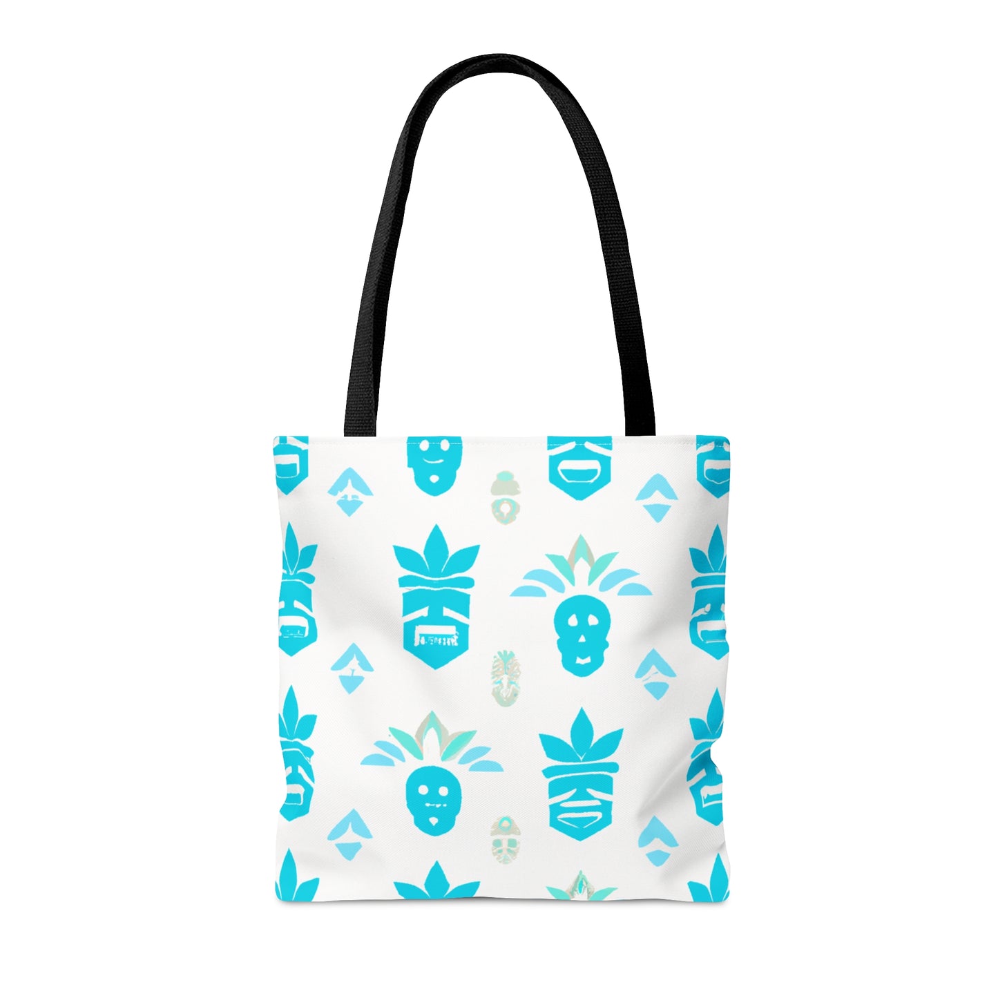 Blue Tiki Custom Design Tote Bag,  Bags for All Occasions, Beach Bag, Beach Tote