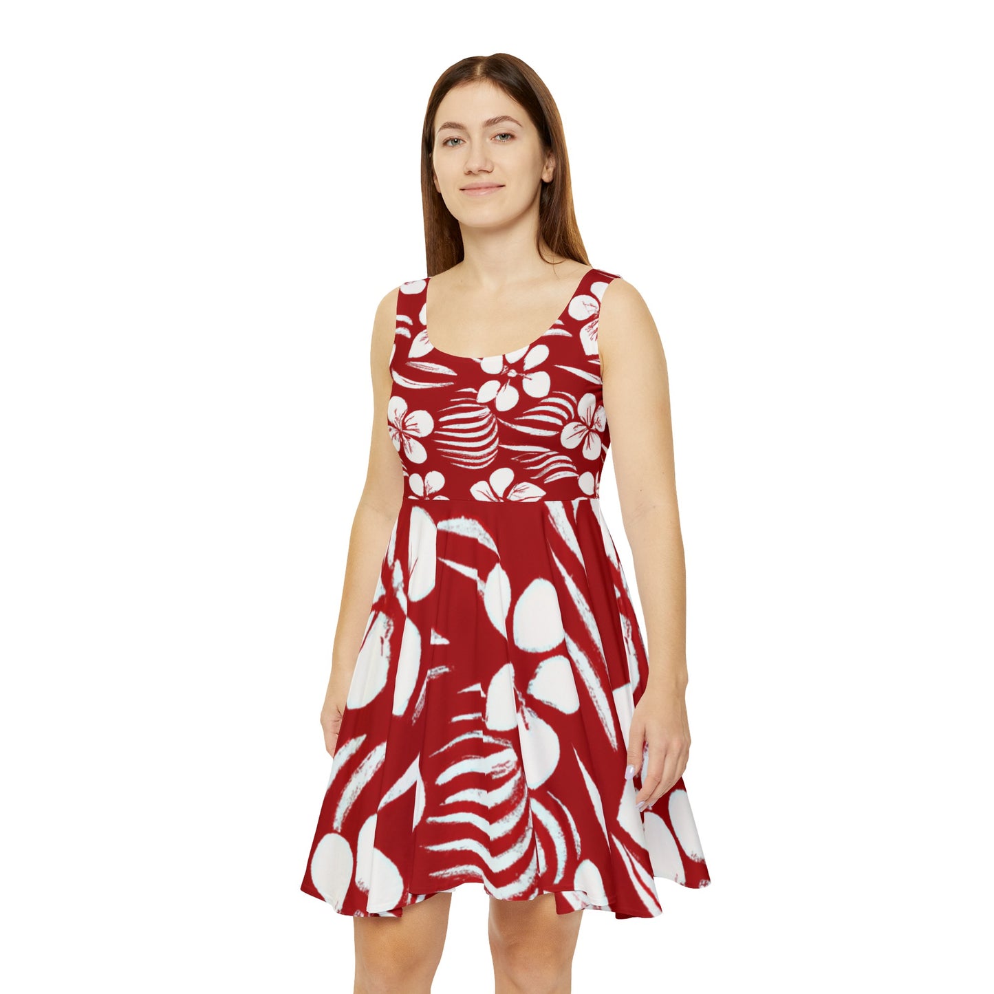 Plumeria Nalu Women's Skater Dress