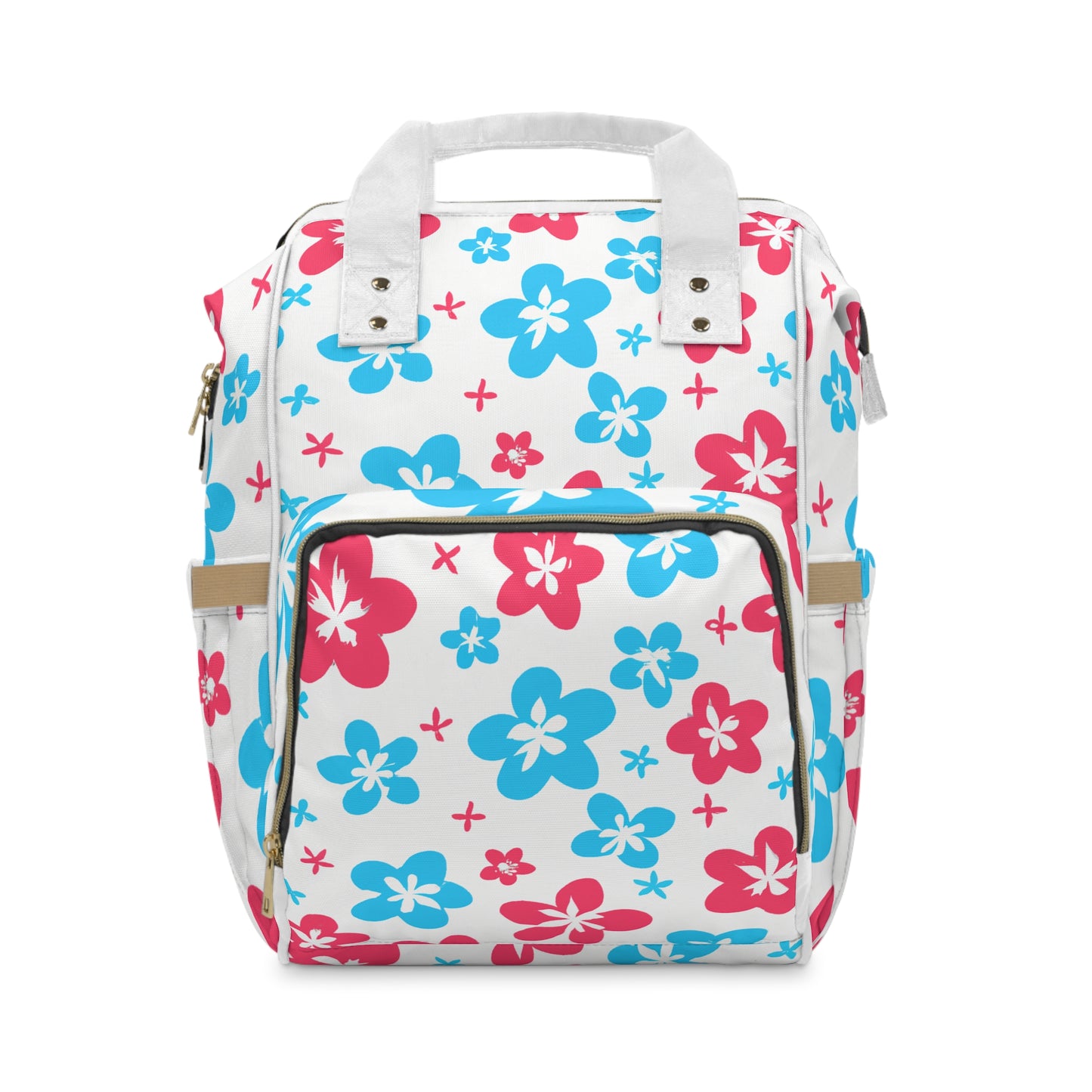 Kapa'a Custom Hawaiian Keiki Print Multifunctional Diaper Backpack, Diaper Bags, Backpacks, Beach Bags, Beach Essentials