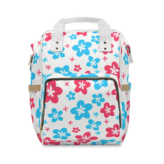 Kapa'a Custom Hawaiian Keiki Print Multifunctional Diaper Backpack, Diaper Bags, Backpacks, Beach Bags, Beach Essentials