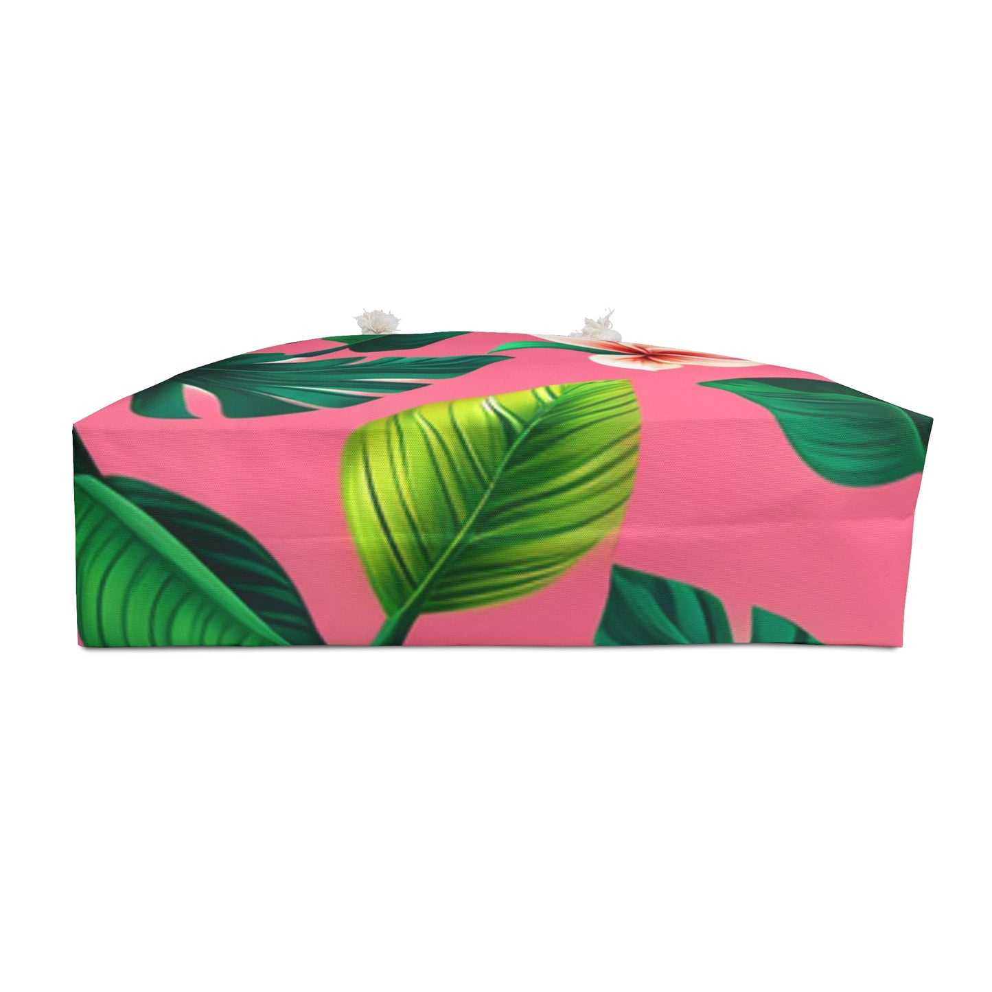 Pink Monstera Weekender Bag