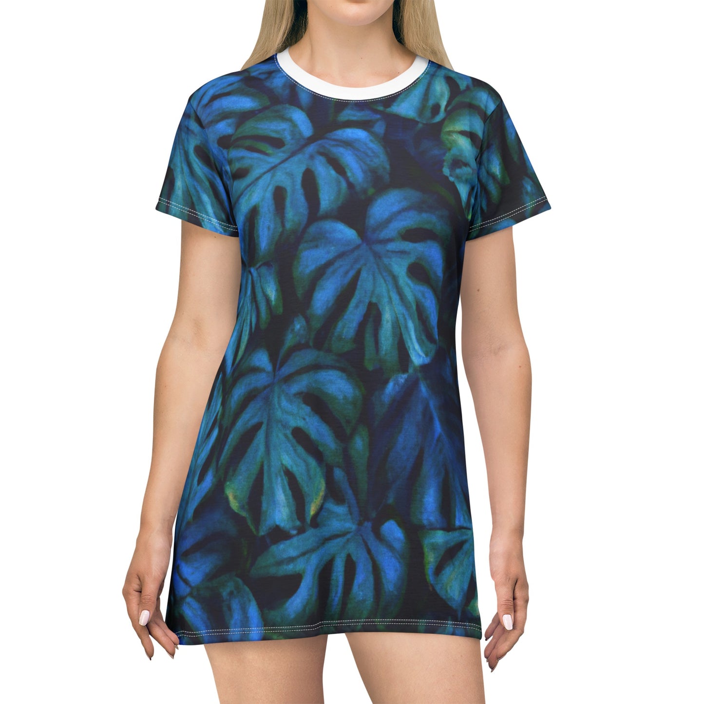 Po Monstera T-Shirt Dress