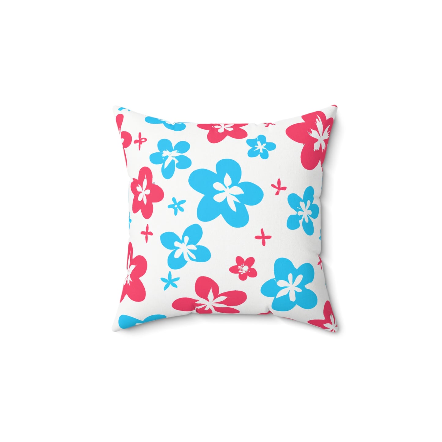 Kapa'a Custom Hawaiian Keiki Print Faux Suede Square Pillow, Decorative Square Throw Pillow,