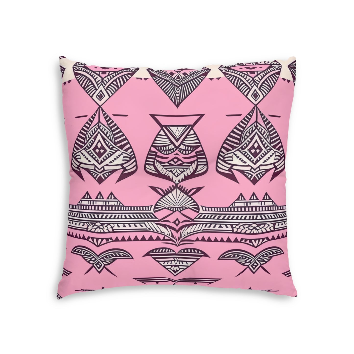 Emma Custom Polynesian Style Prints Tufted Floor Pillow Square, Custom Hawaiian Keiki Print Square Tufted Floor Pillow, Island Decor, Hawaiian Decor, Nursery Decor, Kids Room Decor, Bedroom Decor