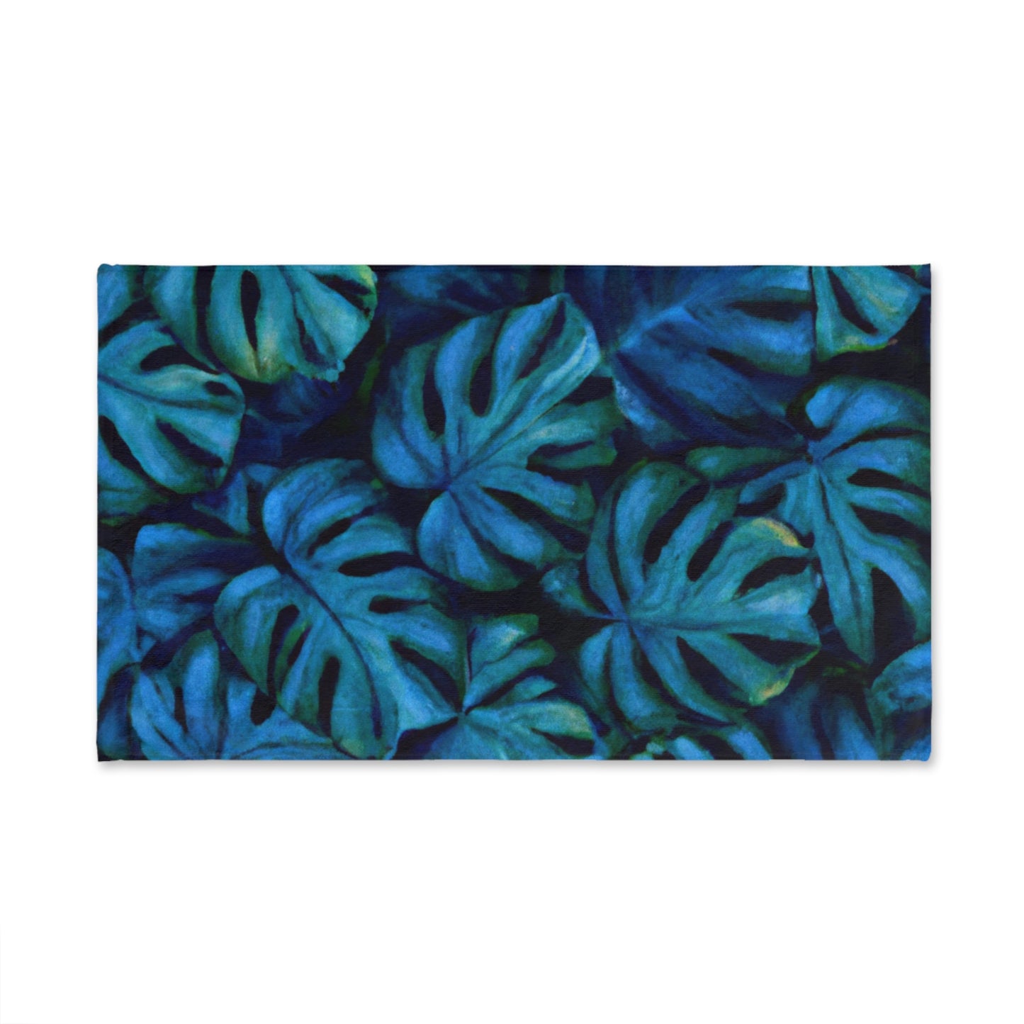 Po Monstera Custom Hawaiian Print Hand Towel,Bath Towel, Bathroom Sets, Matching Bathroom Sets