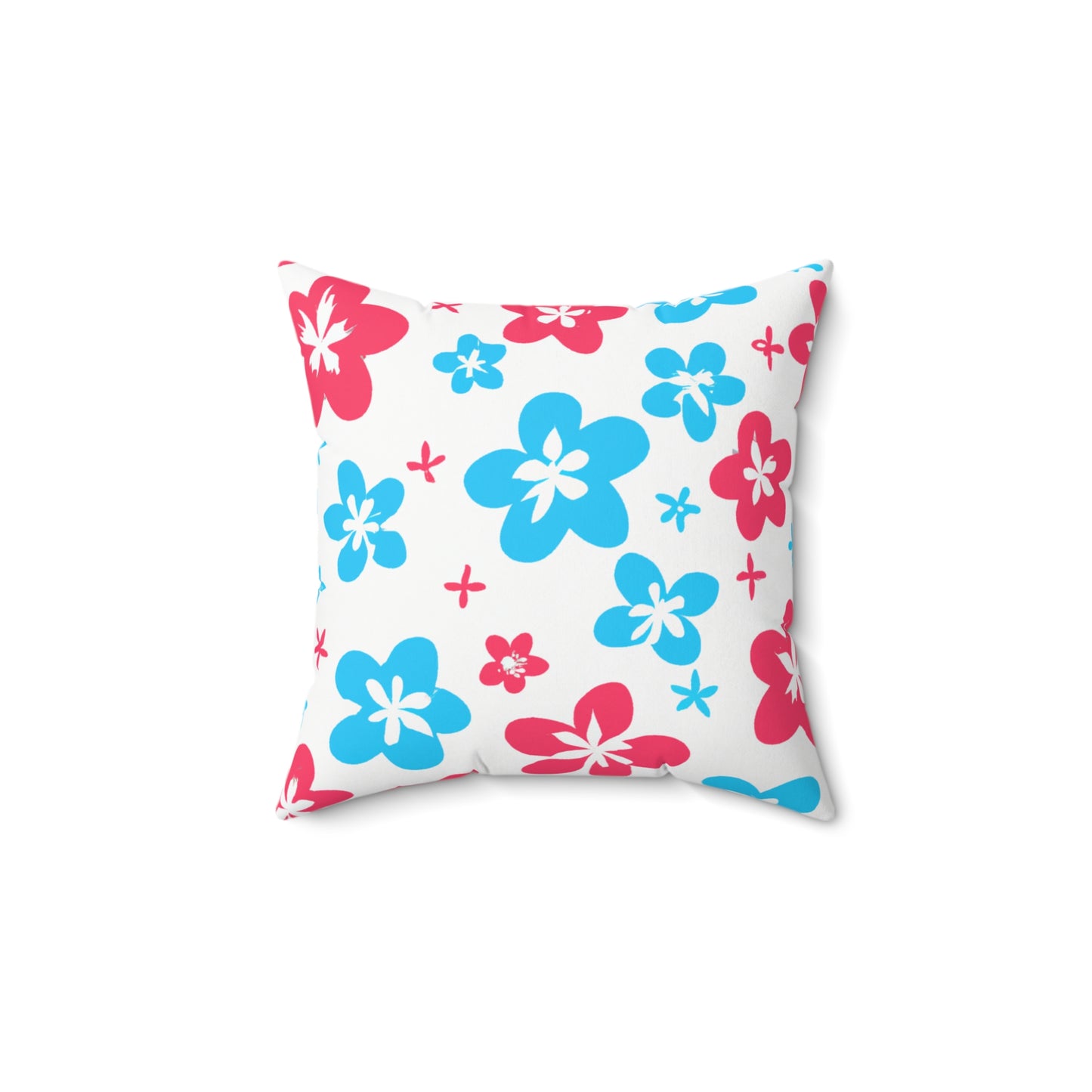 Kapa'a Custom Hawaiian Keiki Print Faux Suede Square Pillow, Decorative Square Throw Pillow,