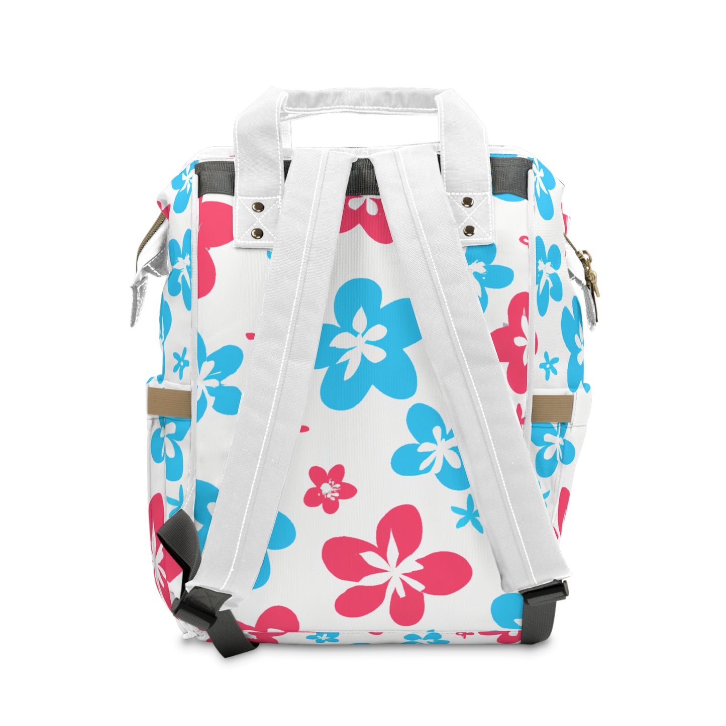 Kapa'a Custom Hawaiian Keiki Print Multifunctional Diaper Backpack, Diaper Bags, Backpacks, Beach Bags, Beach Essentials