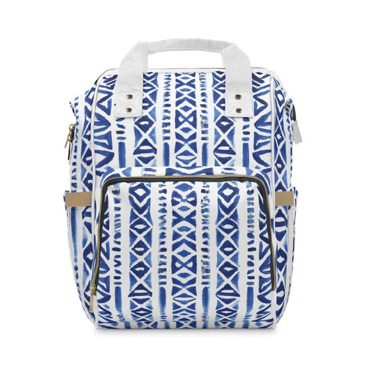 Emmy Custom Polynesian Style Prints Multifunctional Diaper Backpack, Custom Hawaiian Keiki Print Multifunctional Diaper Backpack, Diaper Bags, Backpacks, Beach Bags, Beach Essentials