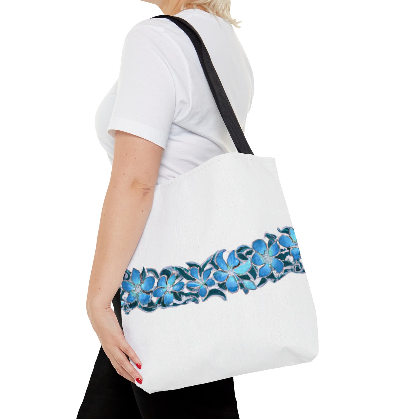 Blue Hawaii Custom Design Tote Bag