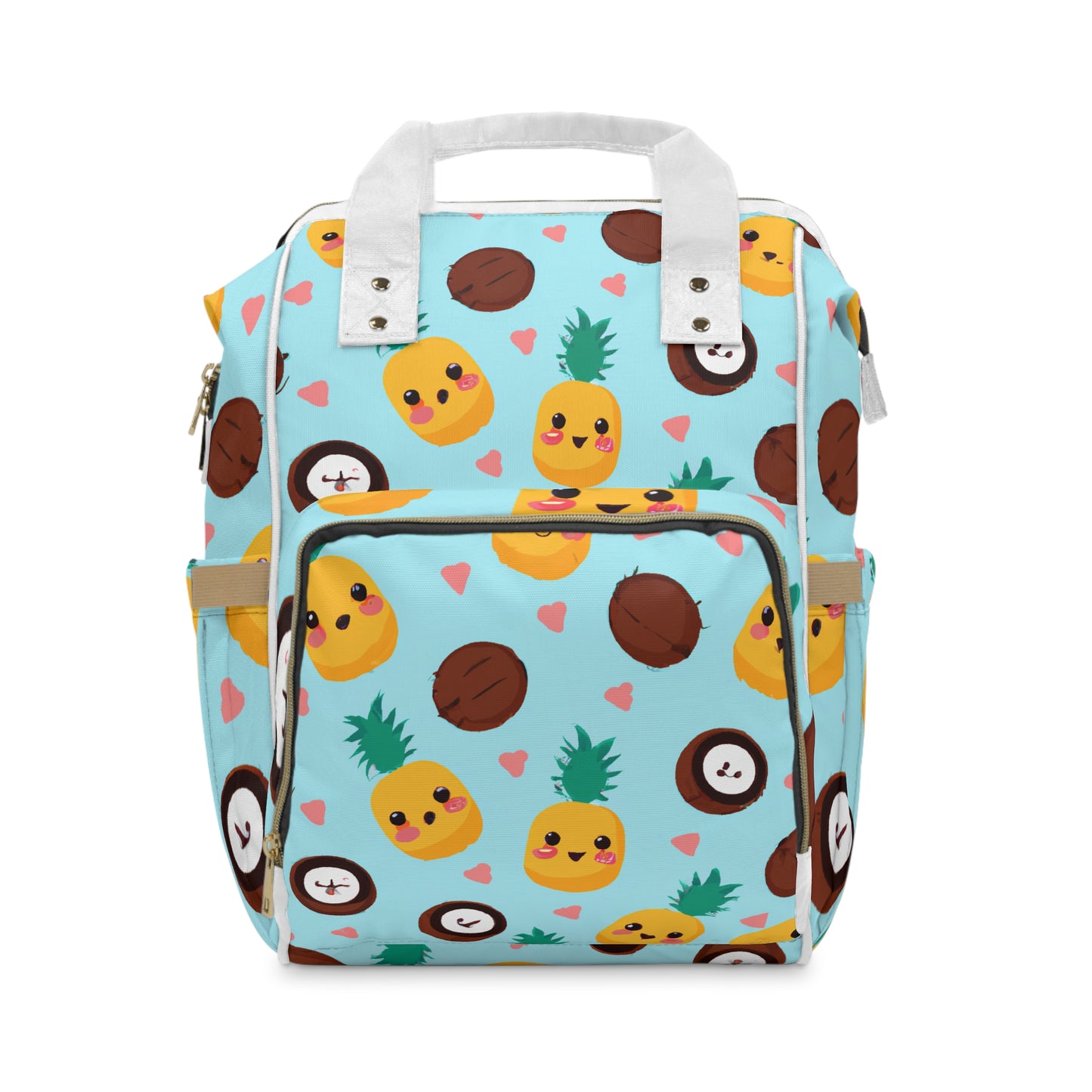 Pina Custom Hawaiian Keiki Print Multifunctional Diaper Backpack, Diaper Bags, Backpacks, Beach Bags, Beach Essentials