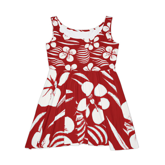 Plumeria Nalu Women's Skater Dress