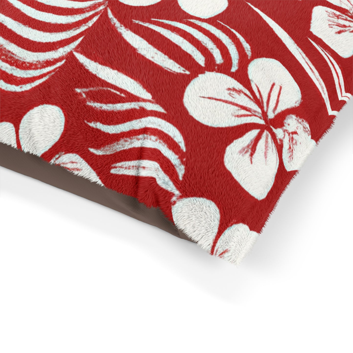 Plumeria Nalu, Custom Polynesian Design, Pet Bed