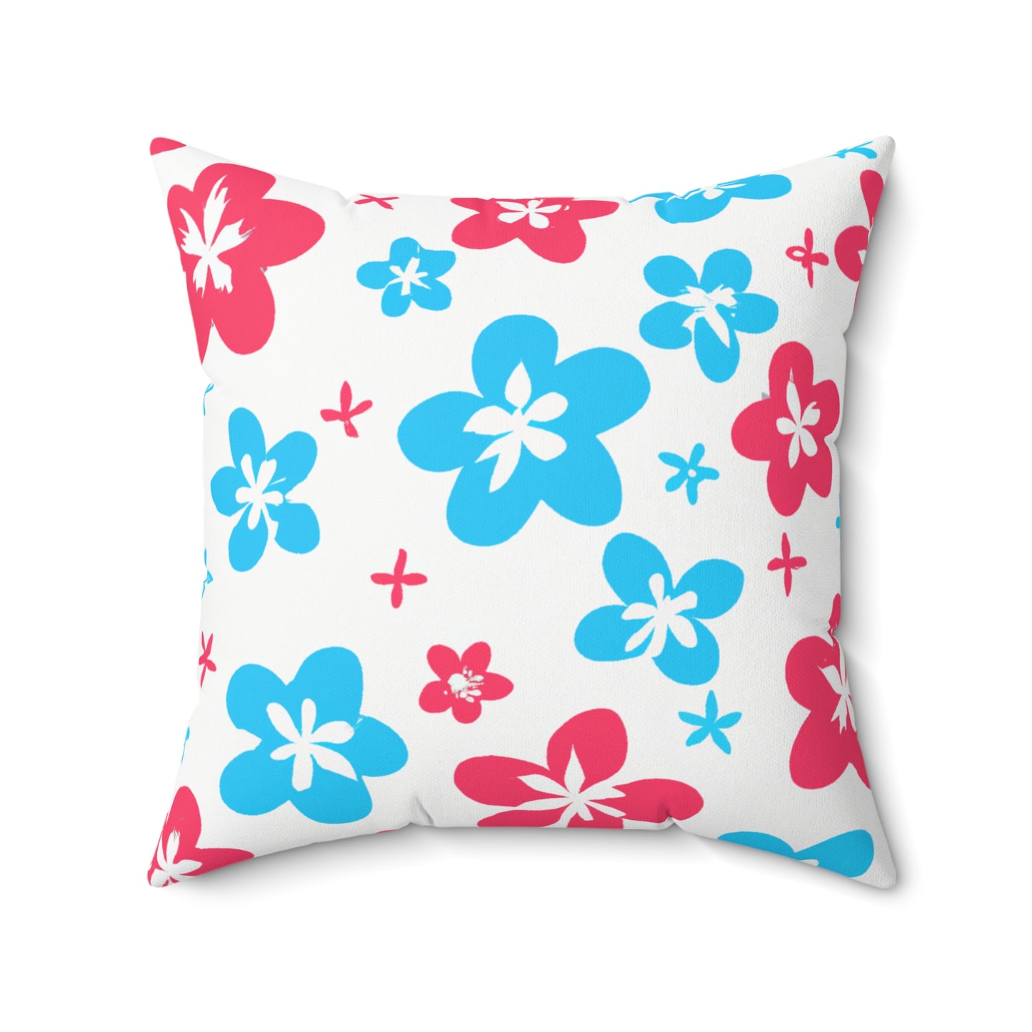 Kapa'a Custom Hawaiian Keiki Print Faux Suede Square Pillow, Decorative Square Throw Pillow,