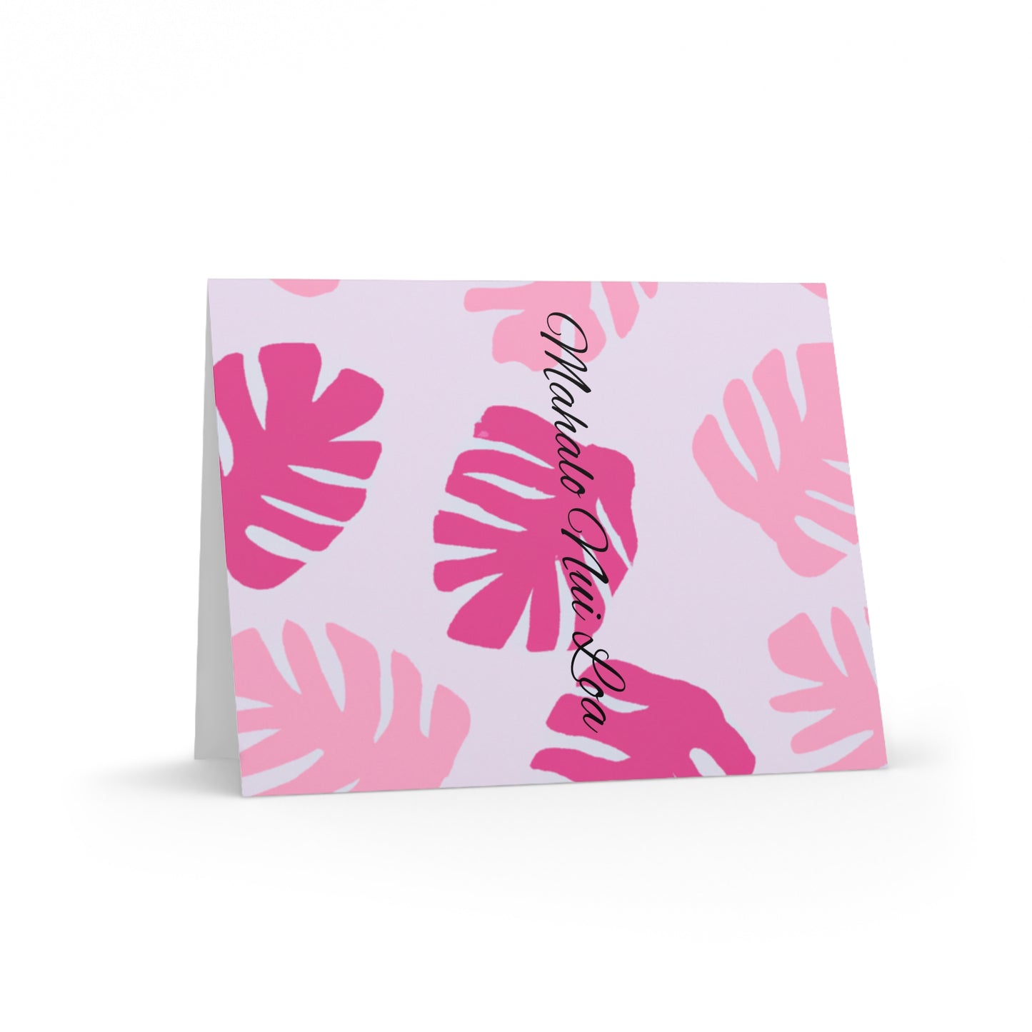 Akala, Hawaiian Style Thank You Cards (8, 16, and 24 pcs), Add any personalization to the inside, included with price.