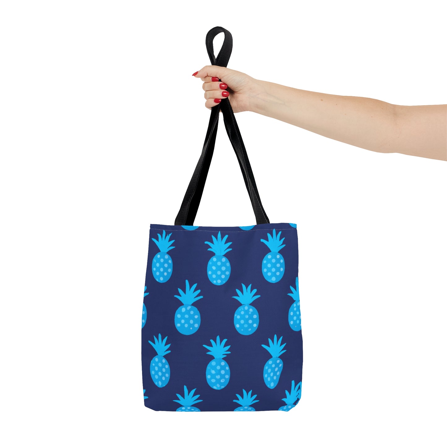 Blue Pineapple Custom Design Tote Bag,  Bags for All Occasions, Beach Bag, Beach Tote