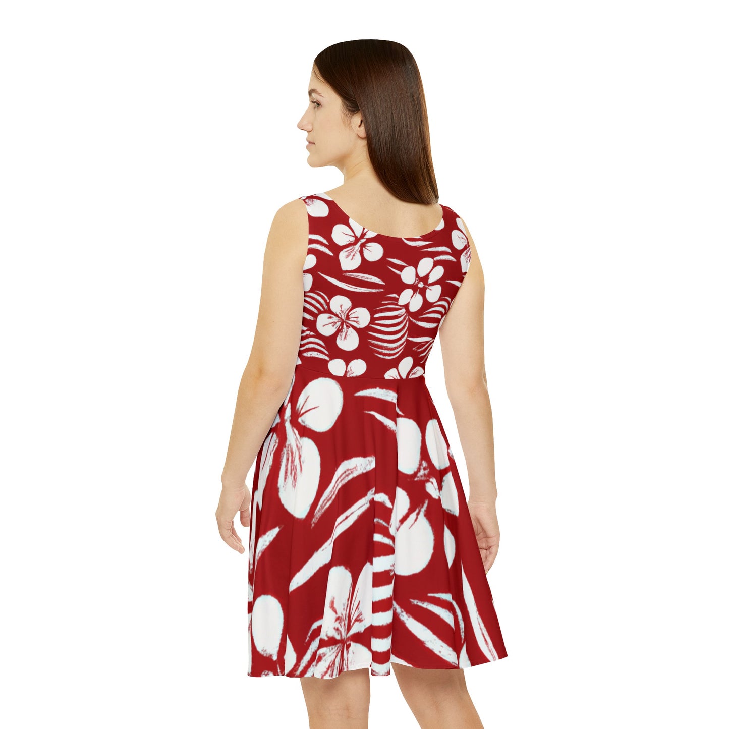 Plumeria Nalu Women's Skater Dress