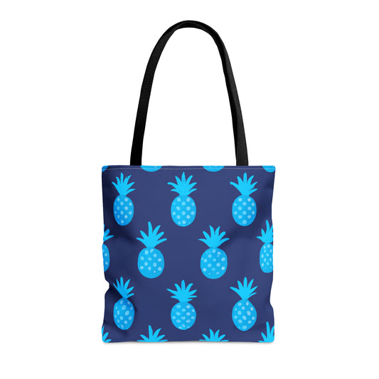 Blue Pineapple Custom Design Tote Bag,  Bags for All Occasions, Beach Bag, Beach Tote