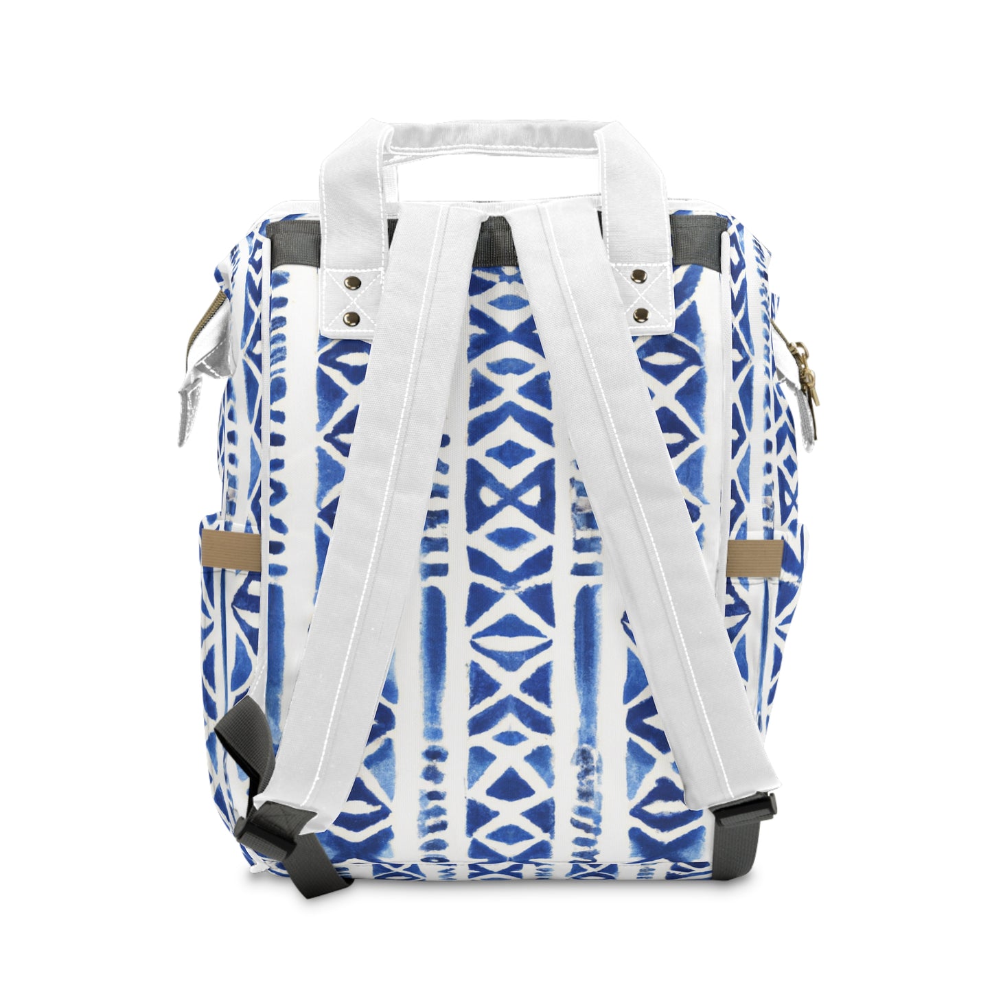 Emmy Custom Polynesian Style Prints Multifunctional Diaper Backpack, Custom Hawaiian Keiki Print Multifunctional Diaper Backpack, Diaper Bags, Backpacks, Beach Bags, Beach Essentials