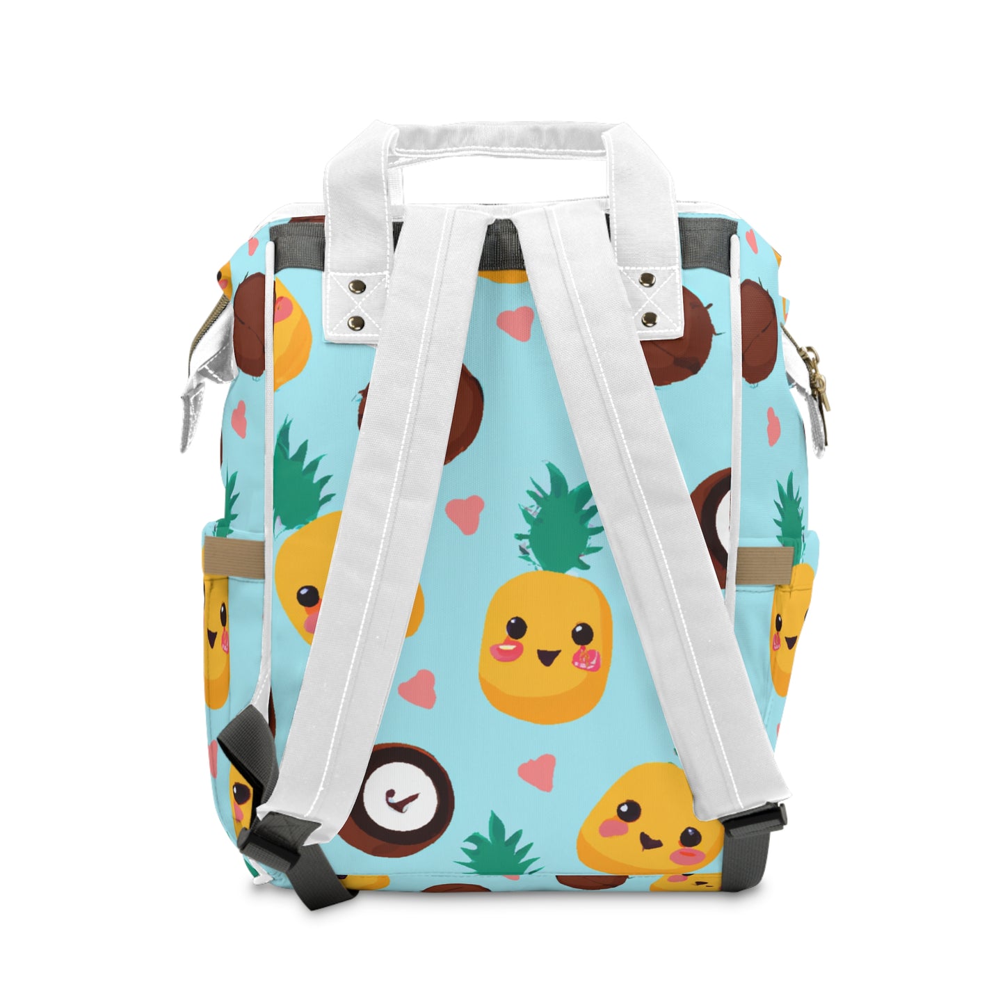 Pina Custom Hawaiian Keiki Print Multifunctional Diaper Backpack, Diaper Bags, Backpacks, Beach Bags, Beach Essentials