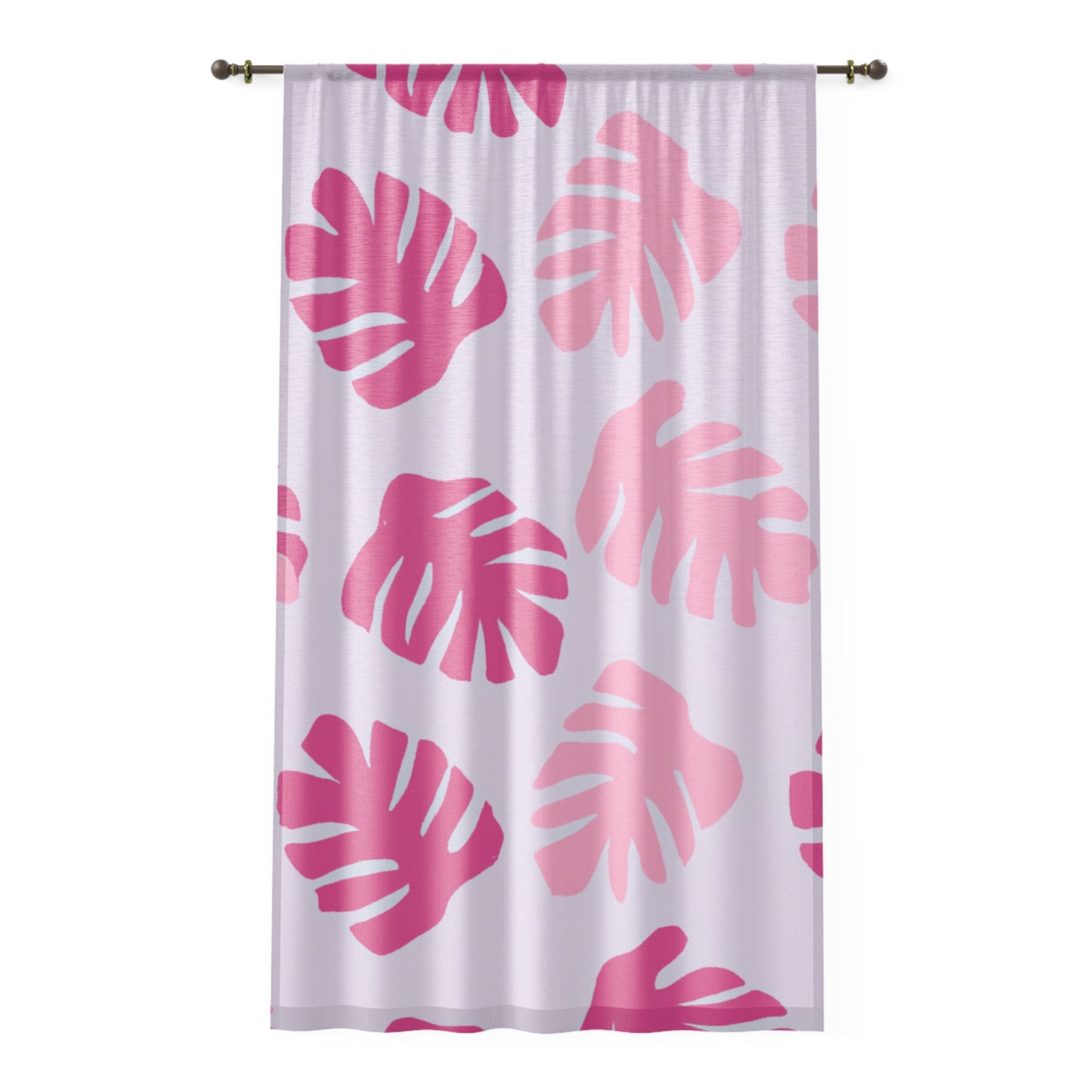 Akala Right Side Custom Hawaiian Keiki Print Window Curtain, Window Coverings, Kids Room Decor, Nursery, Play Room, Window Treatments, Home Decor