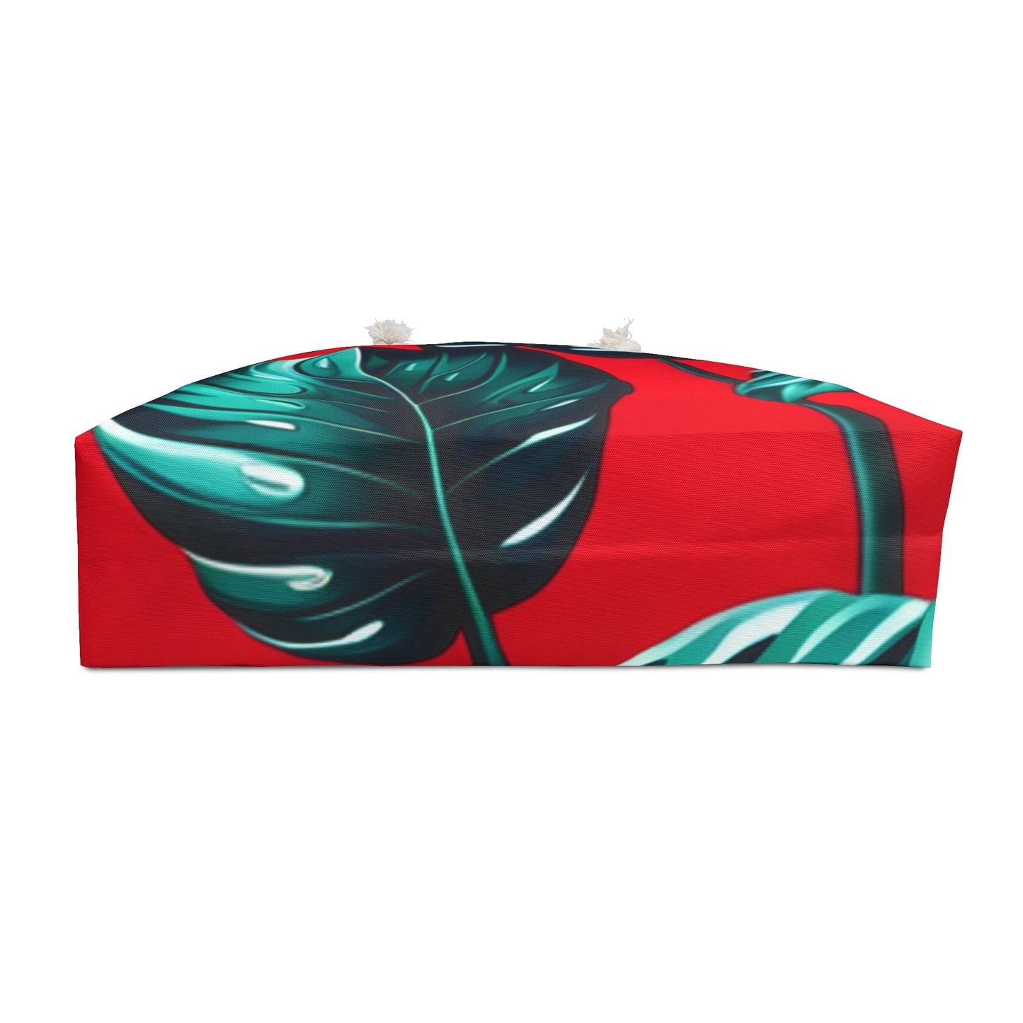 Red Monstera Weekender Bag