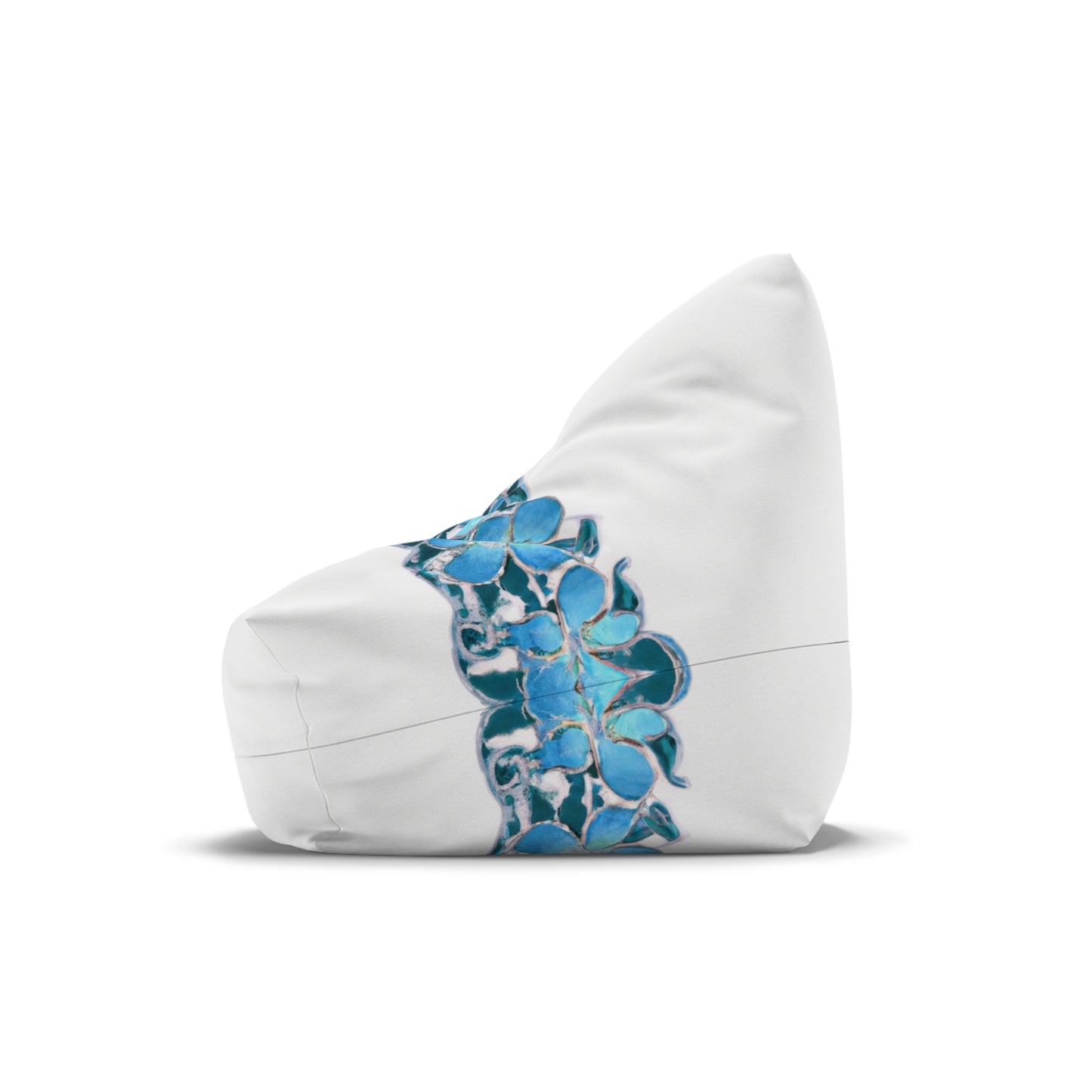 Blue Hawaii Custom Hawaiian Keiki Print Bean Bag Chair Cover, Kids Bean Bag Cover Only, Tropical Indoor Bean Bag Cover,