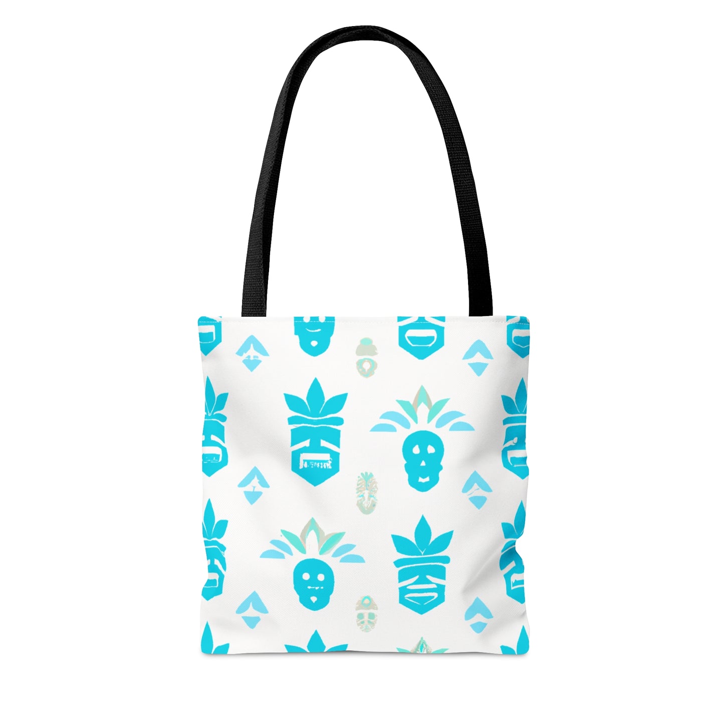 Blue Tiki Custom Design Tote Bag,  Bags for All Occasions, Beach Bag, Beach Tote