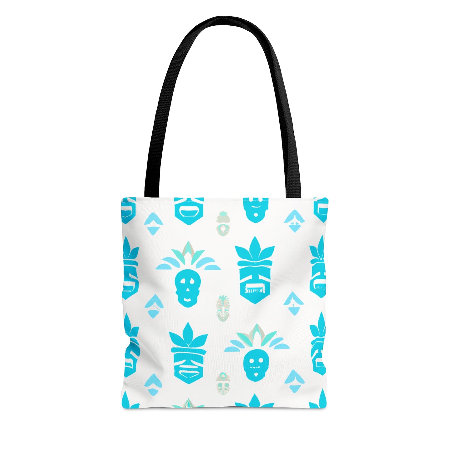 Blue Tiki Custom Design Tote Bag,  Bags for All Occasions, Beach Bag, Beach Tote