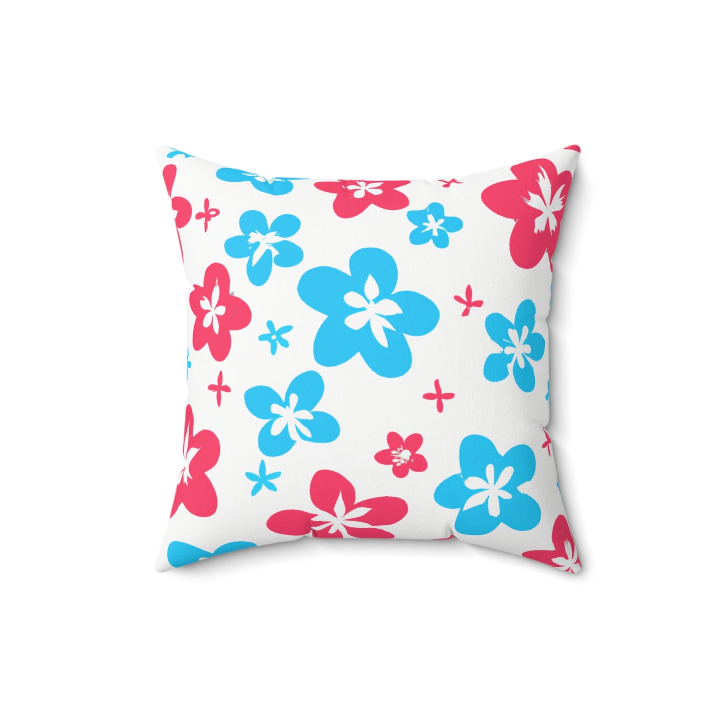 Kapa'a Custom Hawaiian Keiki Print Faux Suede Square Pillow, Decorative Square Throw Pillow,