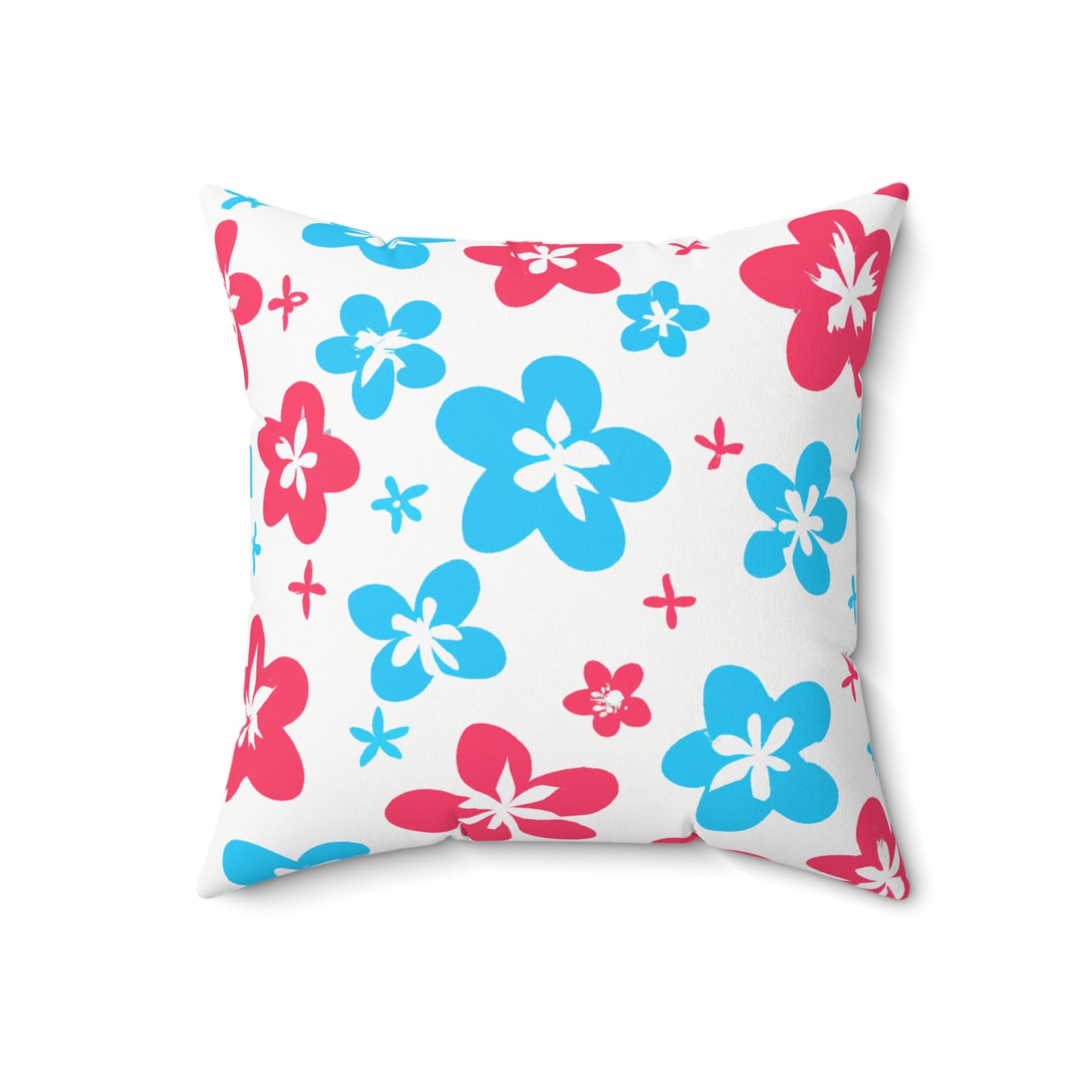 Kapa'a Custom Hawaiian Keiki Print Faux Suede Square Pillow, Decorative Square Throw Pillow,