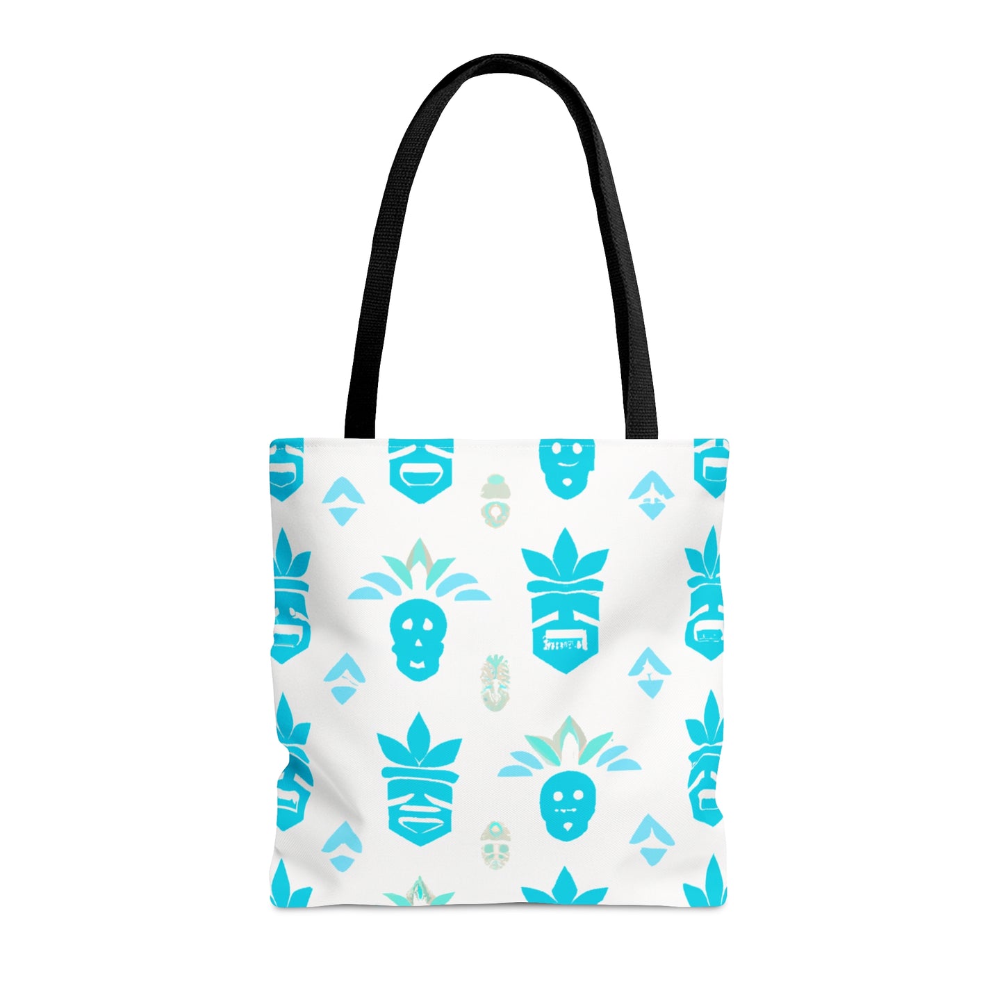 Blue Tiki Custom Design Tote Bag,  Bags for All Occasions, Beach Bag, Beach Tote