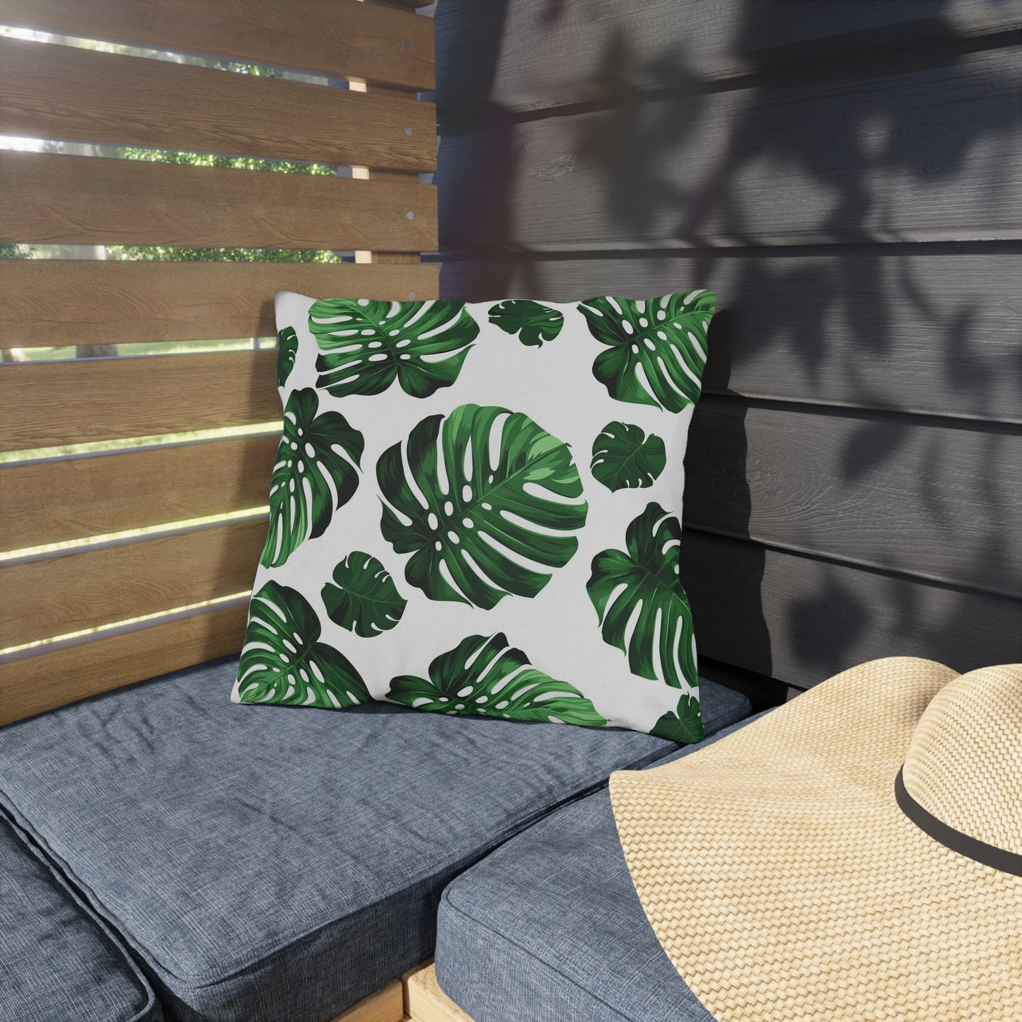 Monstera Outdoor Pillows