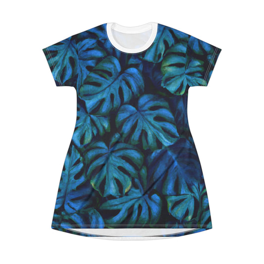 Po Monstera T-Shirt Dress