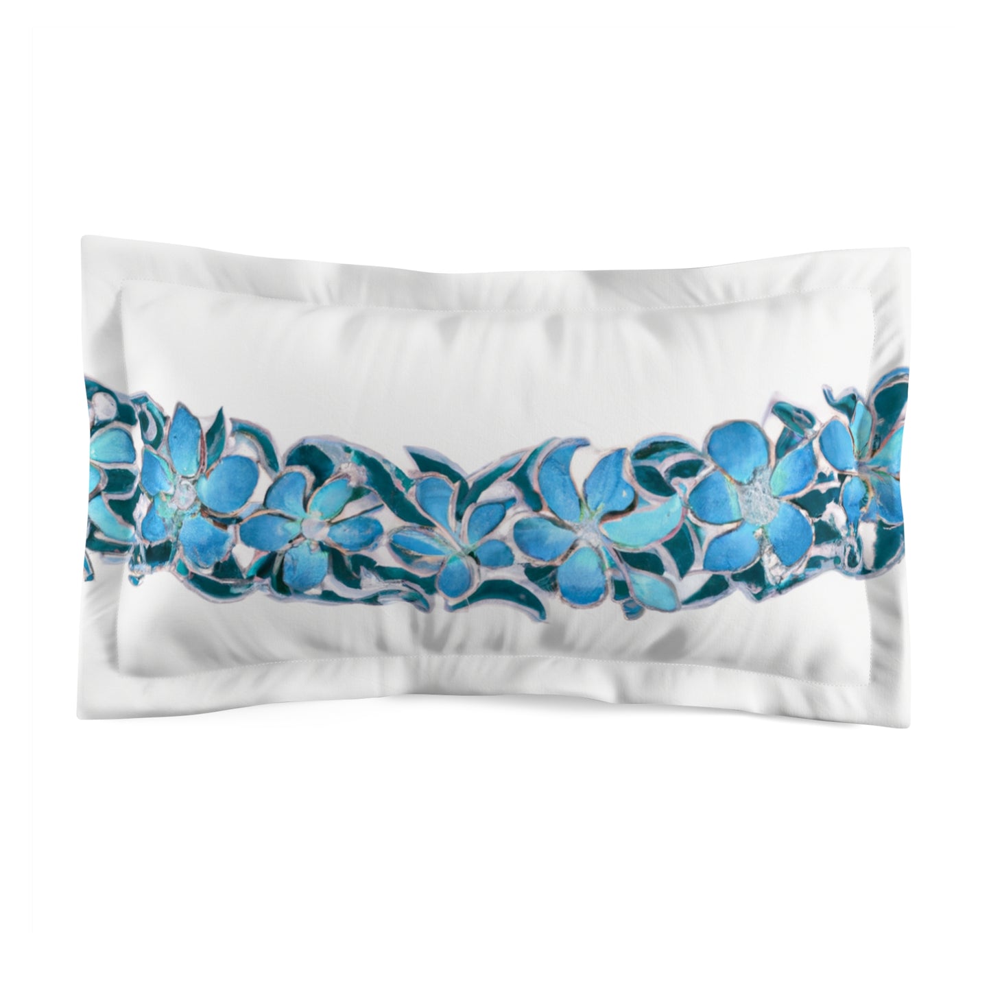 Blue Hawaii Custom Hawaiian Keiki Print Microfiber Pillow Sham, Accent Pillow, Decorative Pillow, Room Decor, Nursery Decor