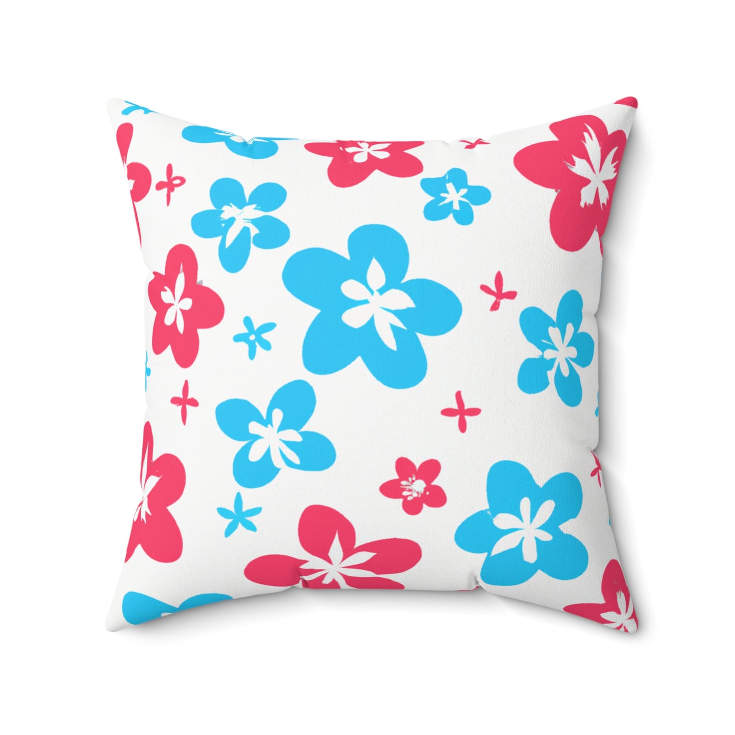 Kapa'a Custom Hawaiian Keiki Print Faux Suede Square Pillow, Decorative Square Throw Pillow,