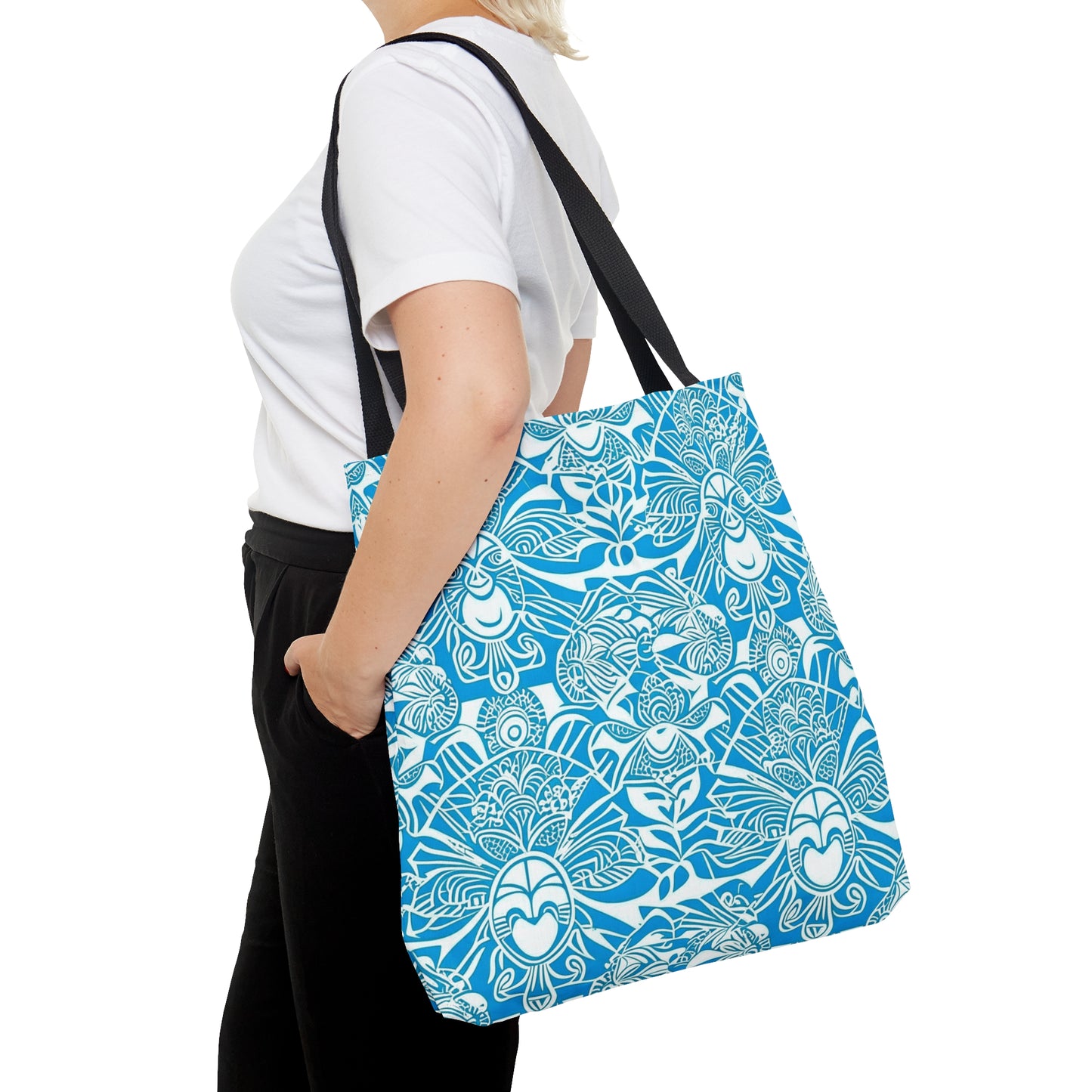 Enara Custom Polynesian Style Prints Custom Design Tote Bag,  Bags for All Occasions, Beach Bag, Beach Tote