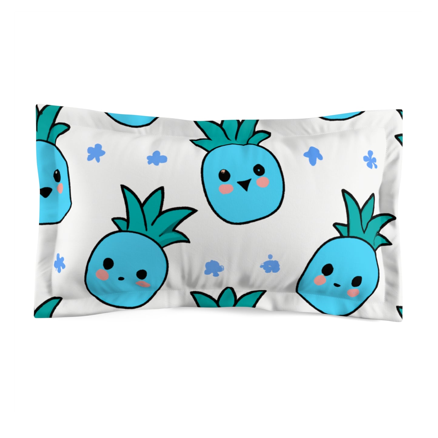 Pina Azul Custom Hawaiian Keiki Print Microfiber Pillow Sham, Accent Pillow, Decorative Pillow, Room Decor, Nursery Decor