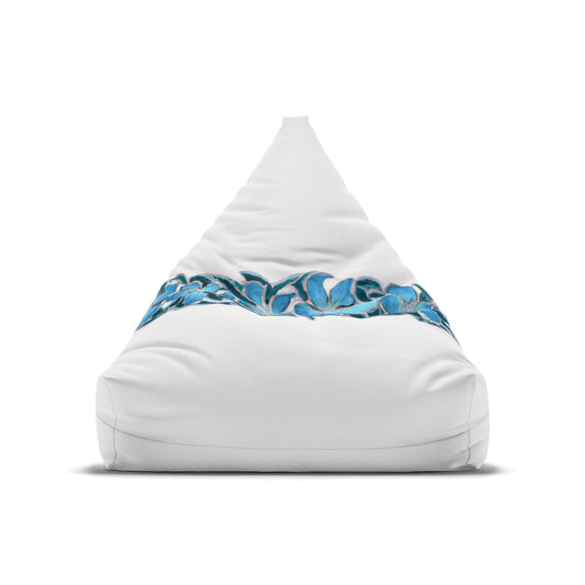 Blue Hawaii Custom Hawaiian Keiki Print Bean Bag Chair Cover, Kids Bean Bag Cover Only, Tropical Indoor Bean Bag Cover,