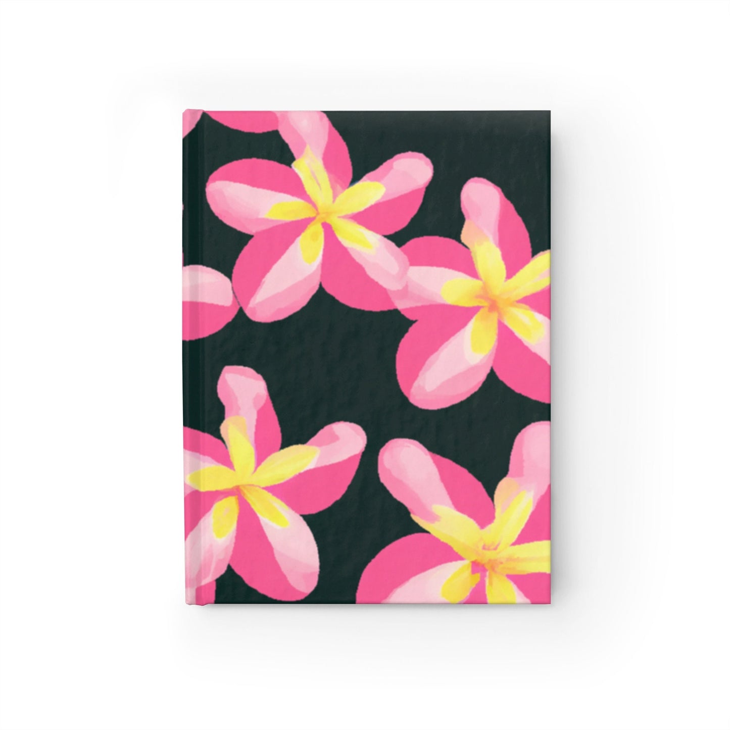 Neon Pink Plumerias 2 Custom Design Journal