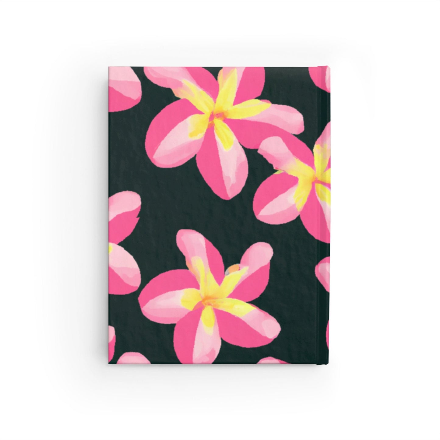 Neon Pink Plumerias 2 Custom Design Journal