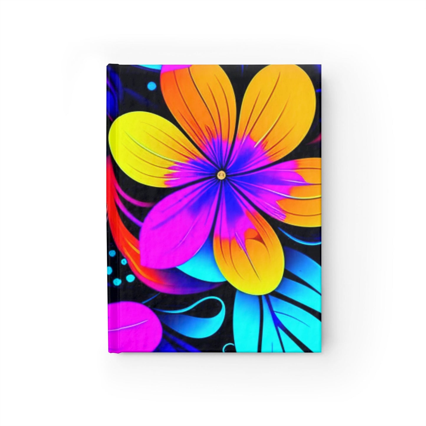 Neon Plumerias Custom Design Journal