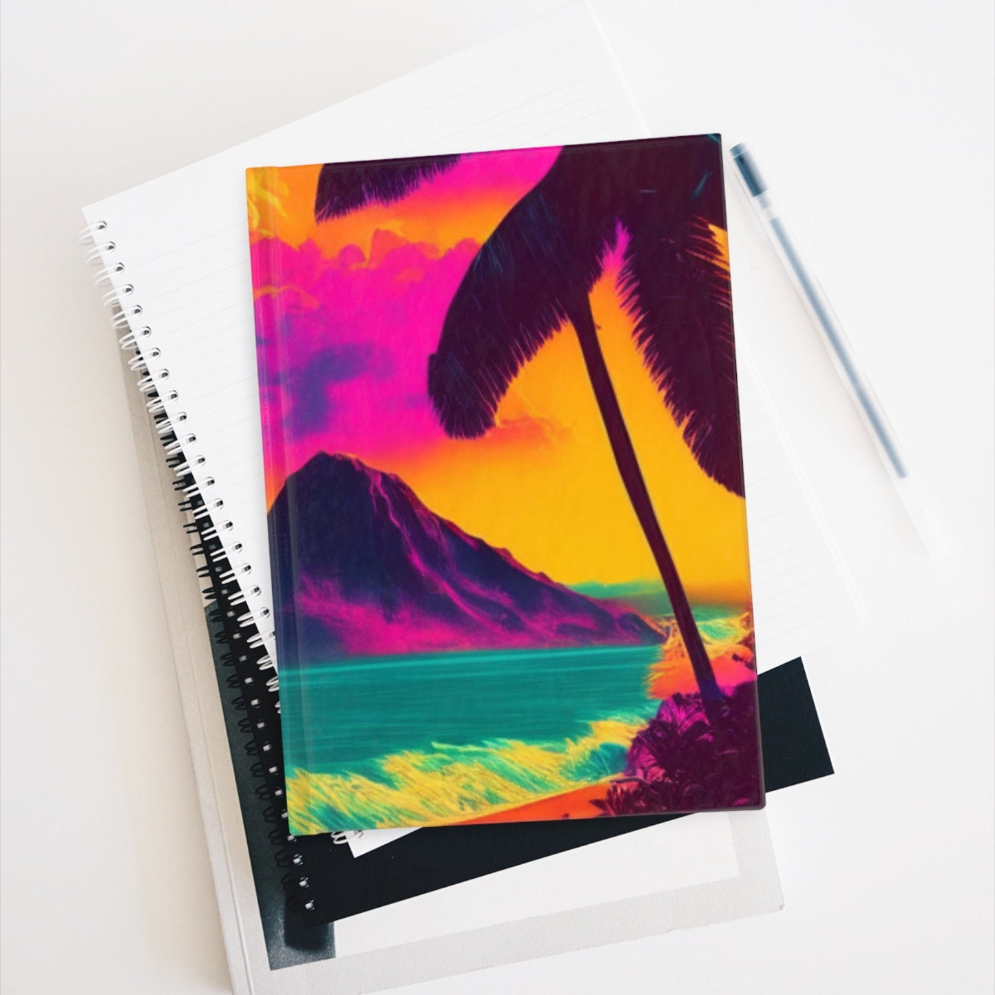 Vintage Tropical Custom Design Journal