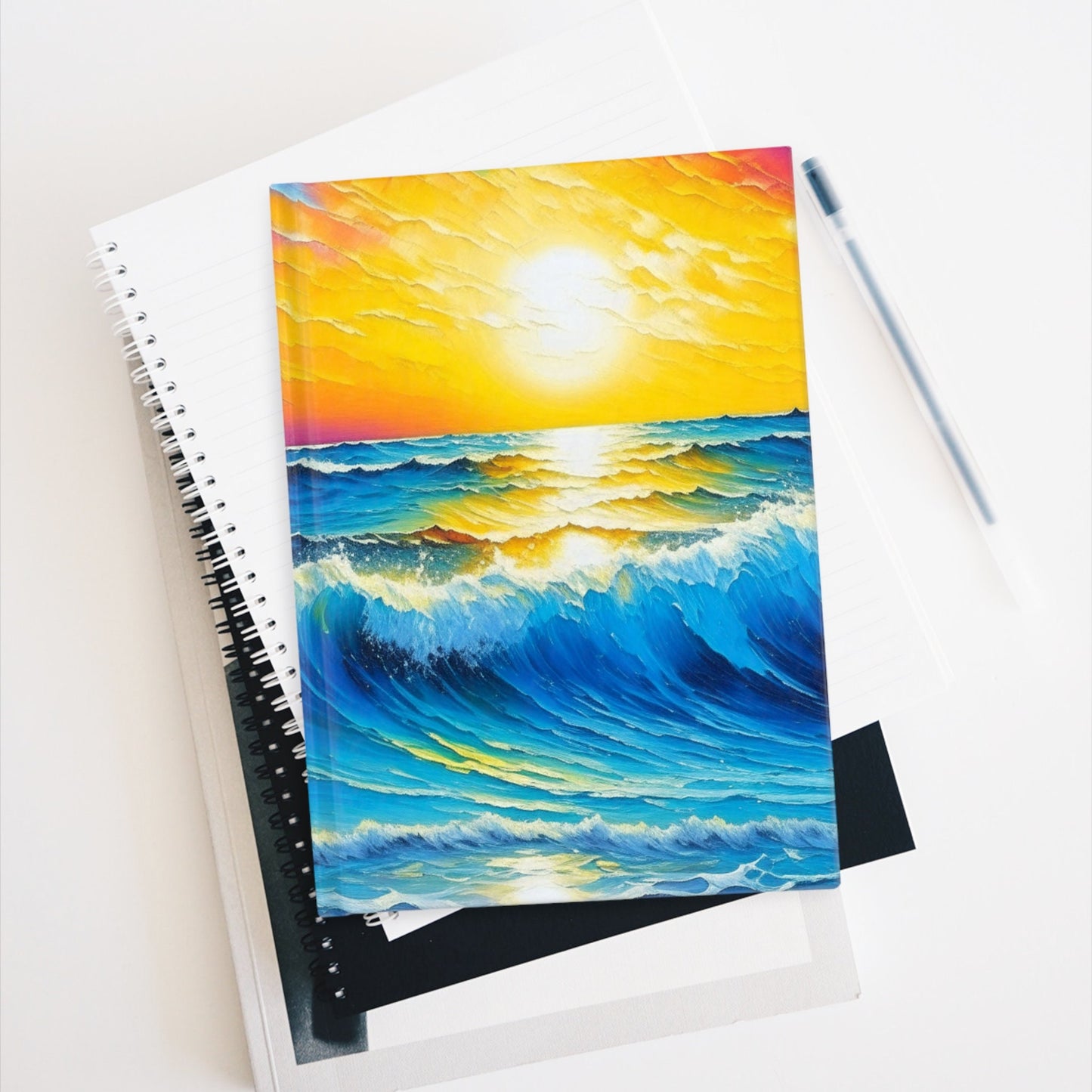 Sunset Notebook Custom Design Journal